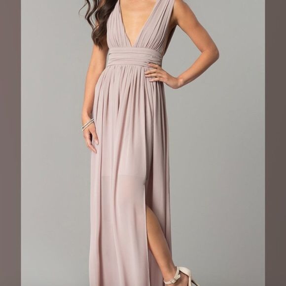 Empire waist with low v-neck - Picture 8 of 8